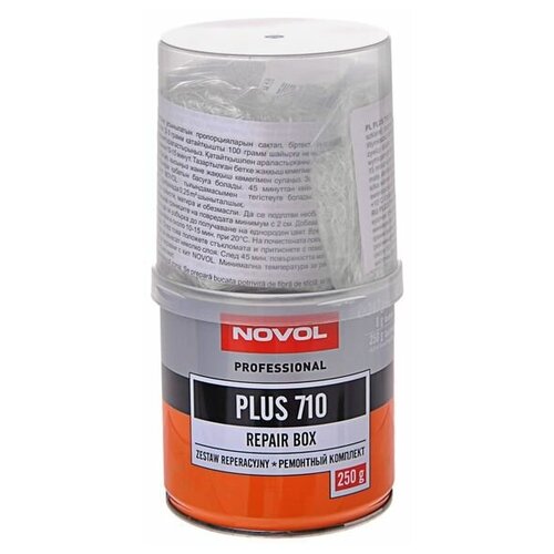 Комплект (смола, отвердитель, стекломат) NOVOL PLUS 710 0.25 кг