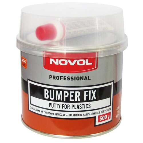 Комплект (шпатлевка, отвердитель) NOVOL BUMPER FIX 0.2 кг