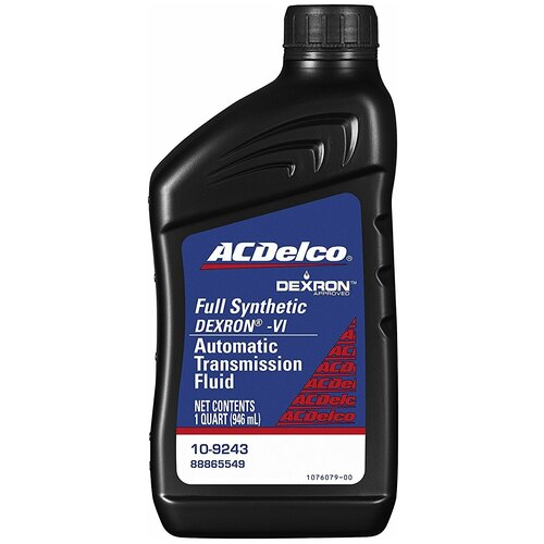 Масло трансмиссионное ACDelco Dexron VI, 0.946 л