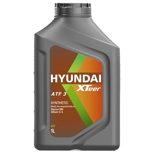 Масло трансмиссионное HYUNDAI XTeer ATF 3, 4 л