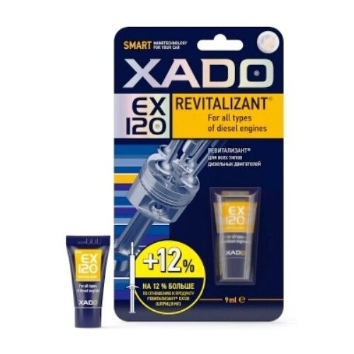 XADO Revitalizant EX120 для дизельных двигателей, 0.009 л