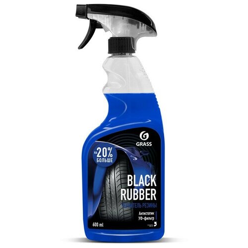 Полироль для шин Grass Black rubber 110384, 600 мл 1 шт.