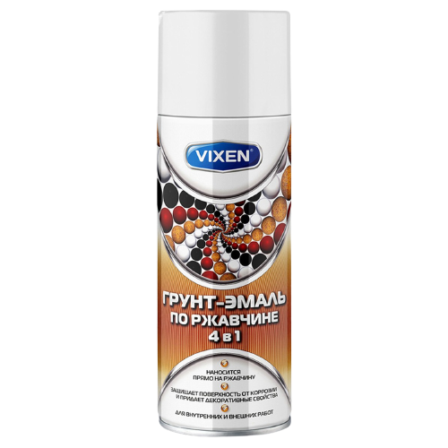 Грунт-эмаль Vixen по ржавчине 4 в 1, RAL 5005 сигнальный синий, 520 мл