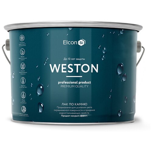 Лак Elcon Weston по камню кремнийорганический бесцветный 0.9 л