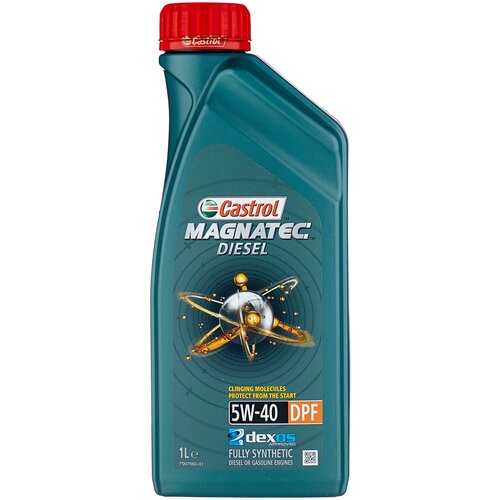 Синтетическое моторное масло Castrol Magnatec Diesel 5W-40 DPF, 4 л