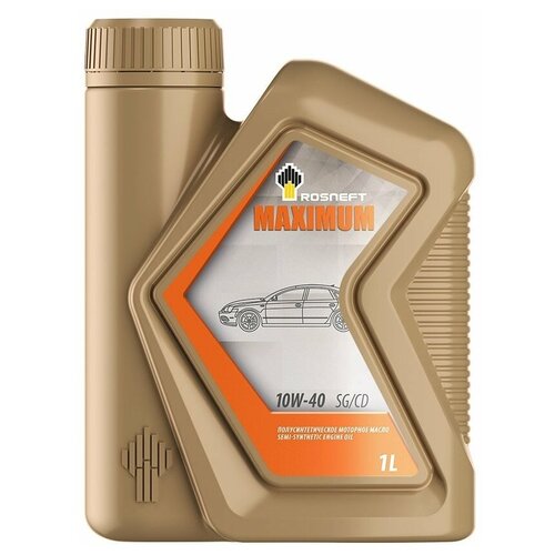 Полусинтетическое моторное масло Роснефть Maximum 10W-40, 1 л