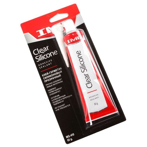 IMG Герметик-клей IMG силиконовый прозрачный 85 гр MG410