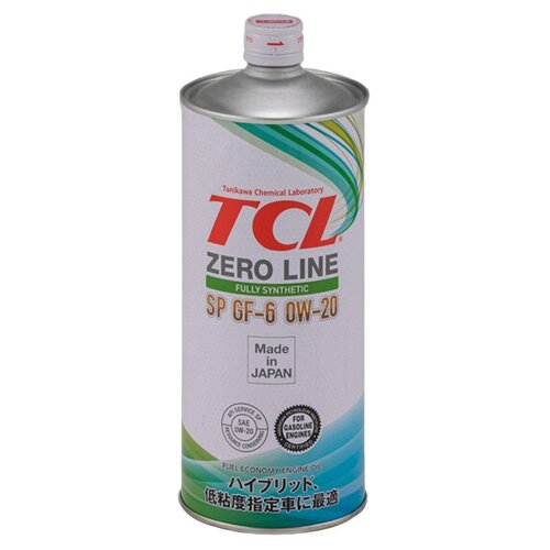 Масло моторное TCL Zero Line 0W20 SP GF-6 1л