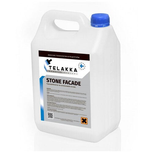 Пропитка (гидрофобизатор) для фасада Telakka GIDROFOB STONE FACADE 5л