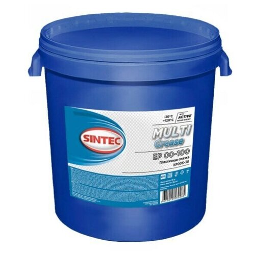 Смазка Multi Grease Ep 00 - 100 Sintec, Пластик 18 Кг SINTEC арт. 80500