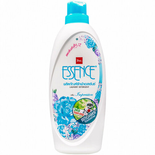 Lion Thailand Жидкое средство для стирки Essence Blossom суперконцентрированное, аромат луговых цветов, 900 мл