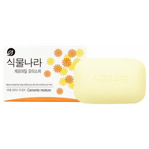 LION Botanic Nation Camomile moisture Туалетное мыло с экстрактом ромашки