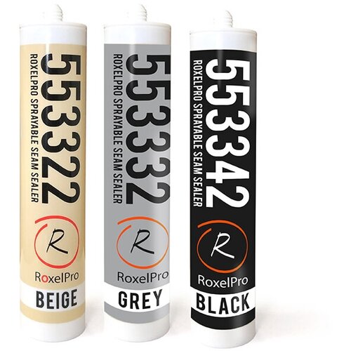 RoxelPro Однокомпонентный распыляемый герметик, бежевый, картридж 290мл