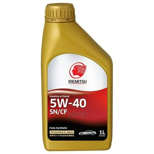 IDEMITSU Масло Моторное 5W-40 Idemitsu Sn/Cf Fully-Synthetic (1Л Х 24)