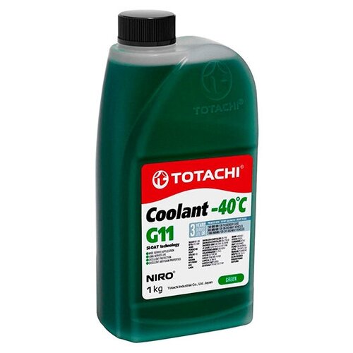 Totachi Антифриз Niro Coolant -40°C G11 (Зеленый), 1 л