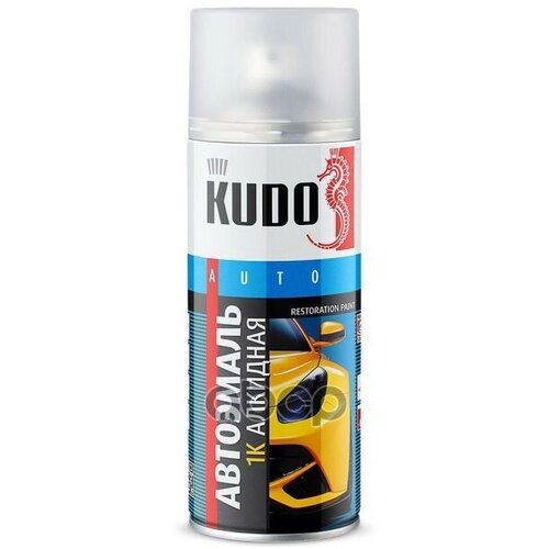 Краска-Спрей 1К Алкидная Гранат 180 520Мл Kudo арт. KU4006