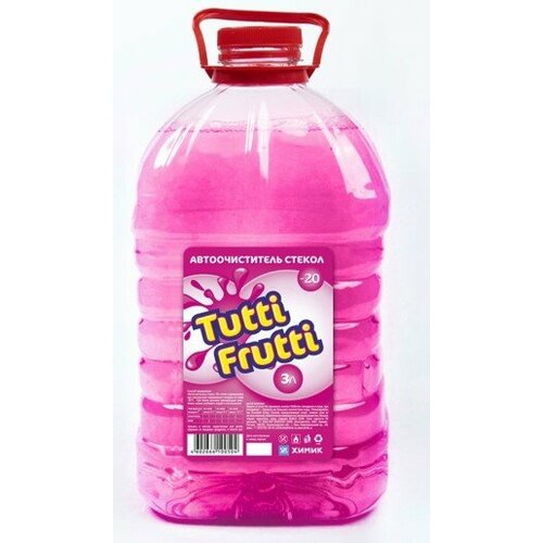 Омыватель стекол зимний 3л. TUTTI FRUTTI -20C