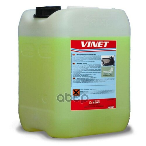 Atas Vinet Концентрир. Средство Для Очистки Пластика, Кожи Концентрат (10l) ATAS арт. 6692