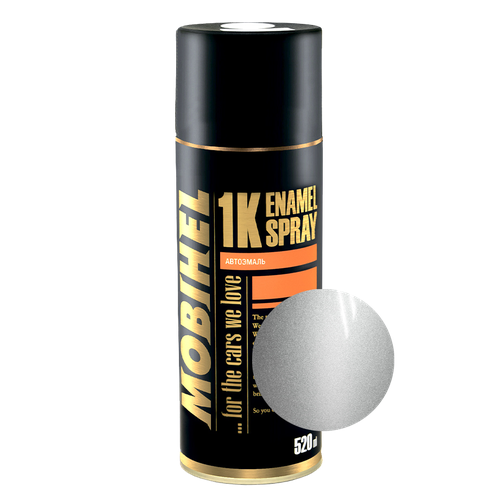 Краска в баллончиках MOBIHEL HYUNDAI / KIA Sleek Silver RHM металлик 520мл.