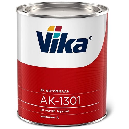 Автоэмаль акриловая 127 Вишневая 02 VIKA АК-1301 2К, уп.0,85кг