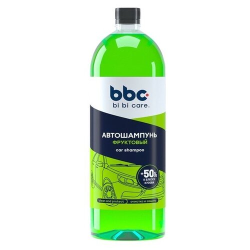 Bi bi care Автошампунь BiBiCare с полирующим эффектом фруктовый, 1 л Ln4123, контактный