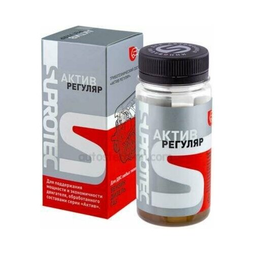 SUPROTEC 122943 Присадка (Триботехнический состав) Актив Регуляр для ДВС любого типа до 2,4 л. Для поддержания свой