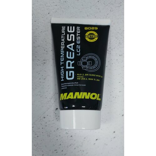Смазка универсальная термостойкая (высокотемпературная) противоизносная пластичная"Mannol" LC-2 (100 г) синяя 8029/8100