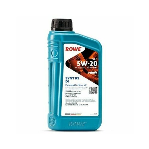 ROWE HIGHTEC SYNT RS D1 SAE 5W-20, 1 л.