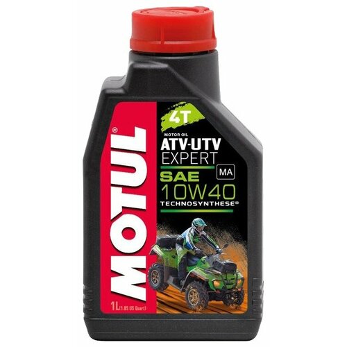 MOTUL 105938 Масло 4T MOTUL ATV UTV Expert 10W40, моторное, полусинтетическое (1л)