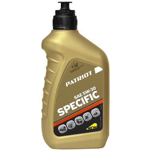 Масло Patriot Specific High-Tech 5W30 SJ/CF 946ml 850030595