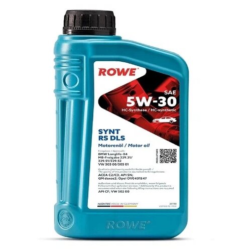 Rowe HIGHTEC SYNT RS DLS SAE 5W-30 1л