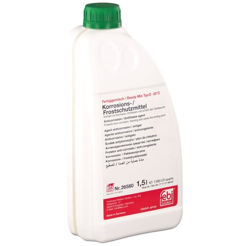 FEBI 26581 Жидкость охлаждающая зелёная 5L