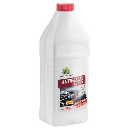 GREENCOOL 792255 Антифриз GreenCool GC7010 G12+, 5 кг (красн.) BASF Carboxylate Long Life