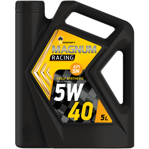 Rosneft 40801650_масло Моторное Rosneft Magnum Racing 5w-40 Кн 5л