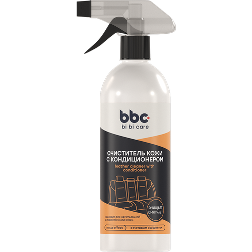 Очиститель кожи с кондиционером bi bi care, 500 мл / 4054