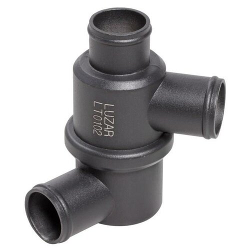 Термостат для автомобилей 2101-2107 (с алюминиевым корпусом, обрезиненный клапан) ("зимний" 87°С) LUZAR