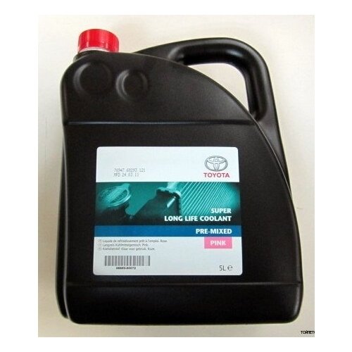 TOYOTA-LEXUS 0888980072 Антифриз розовый TOYOTA Super Long Life Coolant 5л 08889-80072