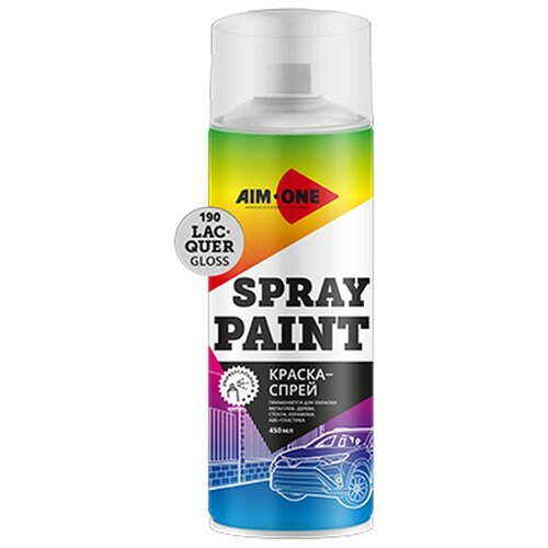 Лак AIM-ONE глянцевый 450мл