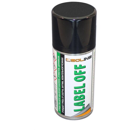 Средство для удаления наклеек, этикеток, ценников SOLINS LABEL-OFF, 200 мл (аэрозоль)