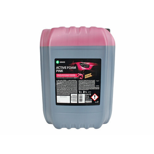Автошампунь ACTIVE PINK GRASS для бесконтактной мойки 23,5кг
