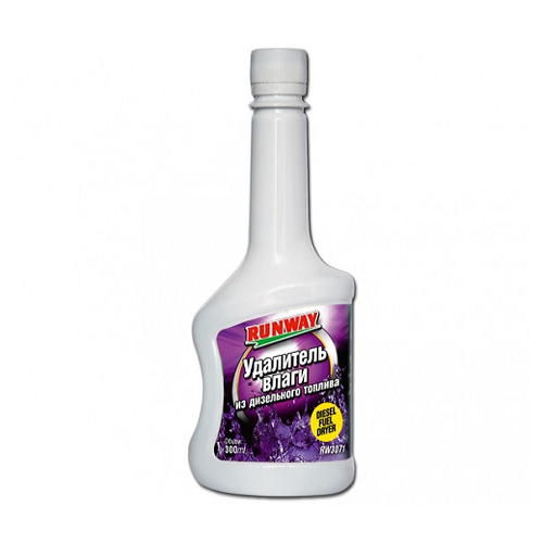 Удалитель влаги из дизельного топлива 300мл RUNWAY