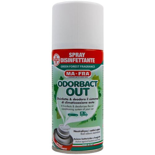 Очиститель кондиционера автомобиля 150 мл MA-FRA ODORBACT OUT GREEN FOREST (шашка для кондиционера) очиститель кондиционера аэрозоль H1026
