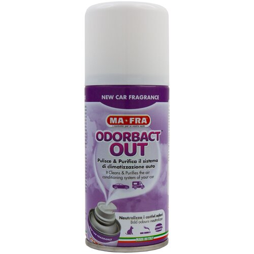 Очиститель кондиционера автомобиля и системы вентиляции MA-FRA ODORBACT NEW CAR 150мл (шашка) очиститель автокондиционера H1031