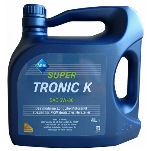 Aral масло Super Tronic K 5W-30 4л 15DBCE