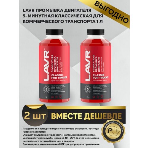 Промывка двигателя автомобиля перед заменой масла 1000гр 2шт