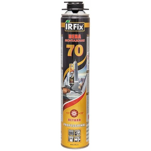 Пена монтажная профессиональная IRFix лето 70 л