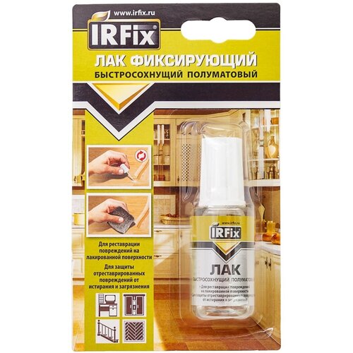 Лак фиксирующий финишный для деревянных поверхностей