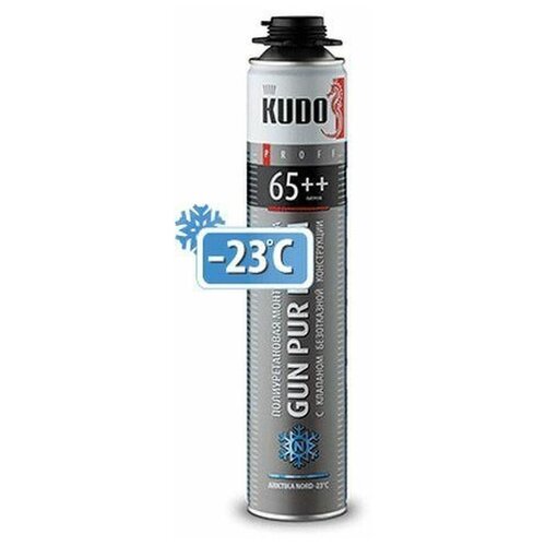 Пена полиуретановая монтажная PROFF 65++ ARKTIKA NORD