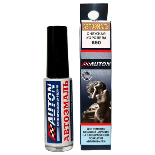 Автоэмаль акриловая AUTON + Лак акриловый, 790 Кориандр, флакон с кисточкой, 8 мл