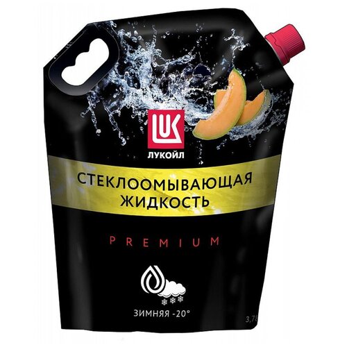 Лукойл Стеклоомывающая жидкость -20С дыня дой-пак 3,78л